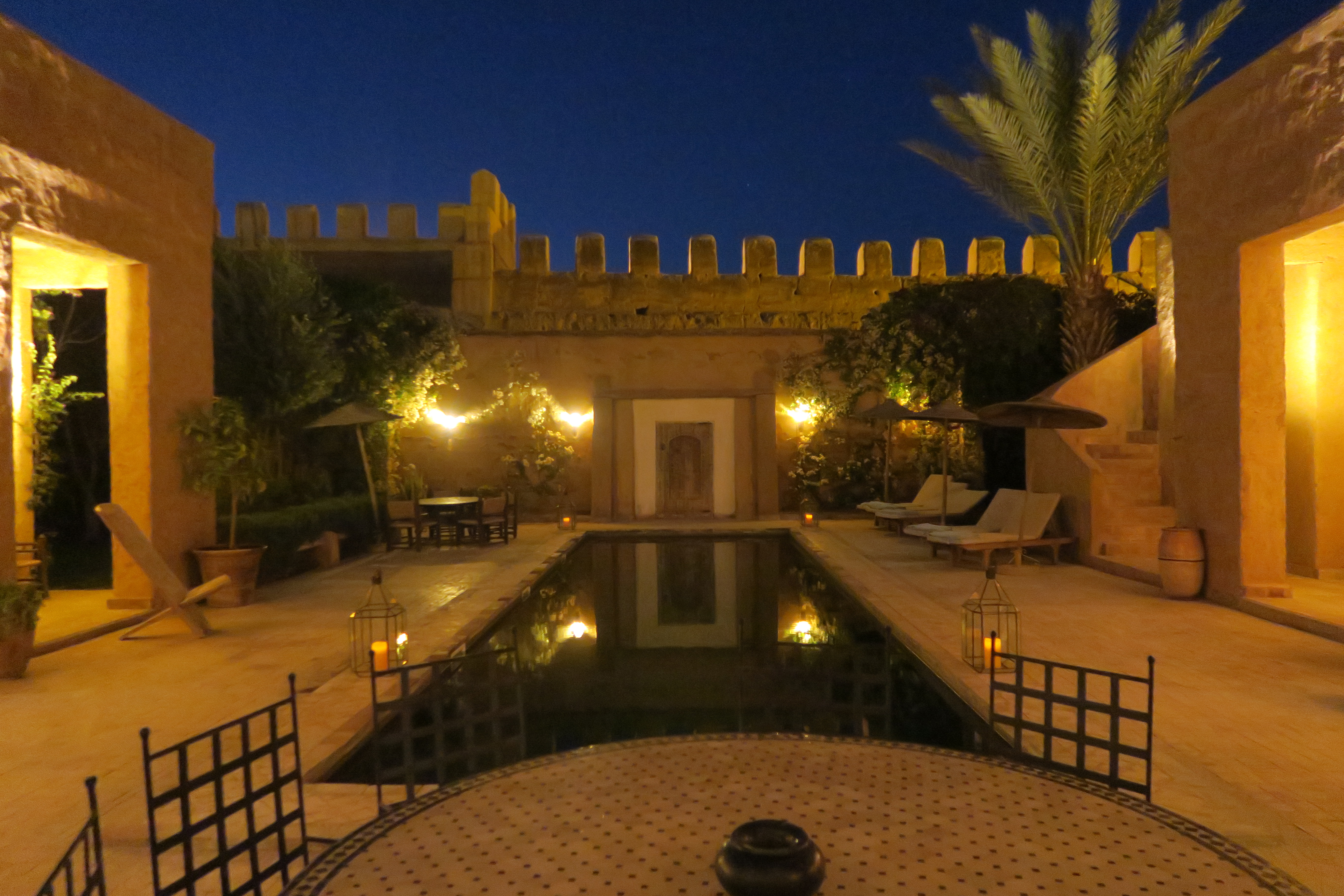 piscine maison taroudant